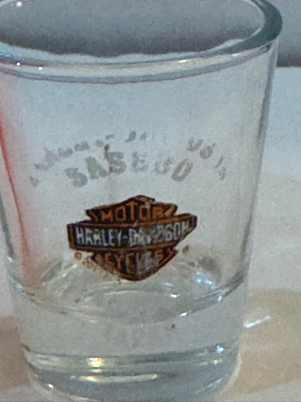 5 Harley Davidson Shot Glasses Mixed Lot - Picture 6 of 8